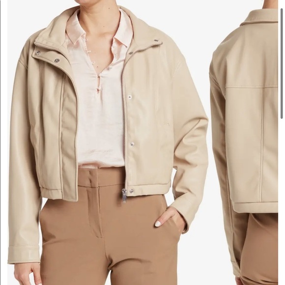 SEBBY Faux Leather Jacket - Picture 2 of 4